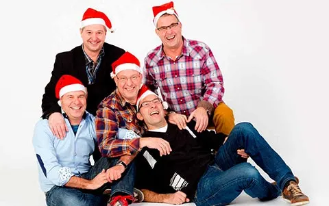 Fotoshoot voor een kerstkaart bij Studiorama Fotografie