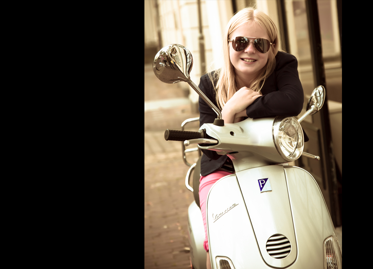 Modellen fotoshoot in de herfstvakantie