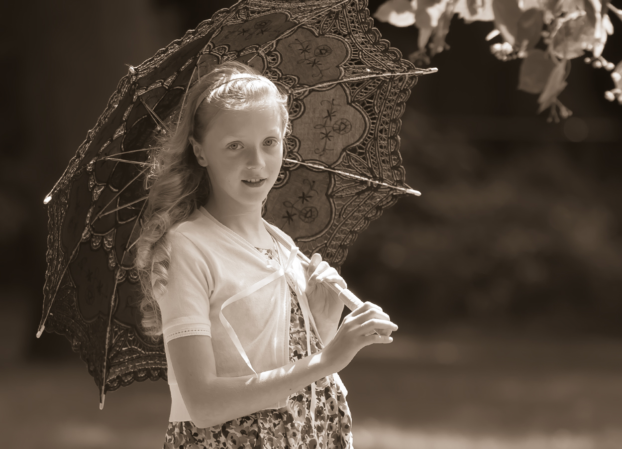 Modellen fotoshoot in de herfstvakantie